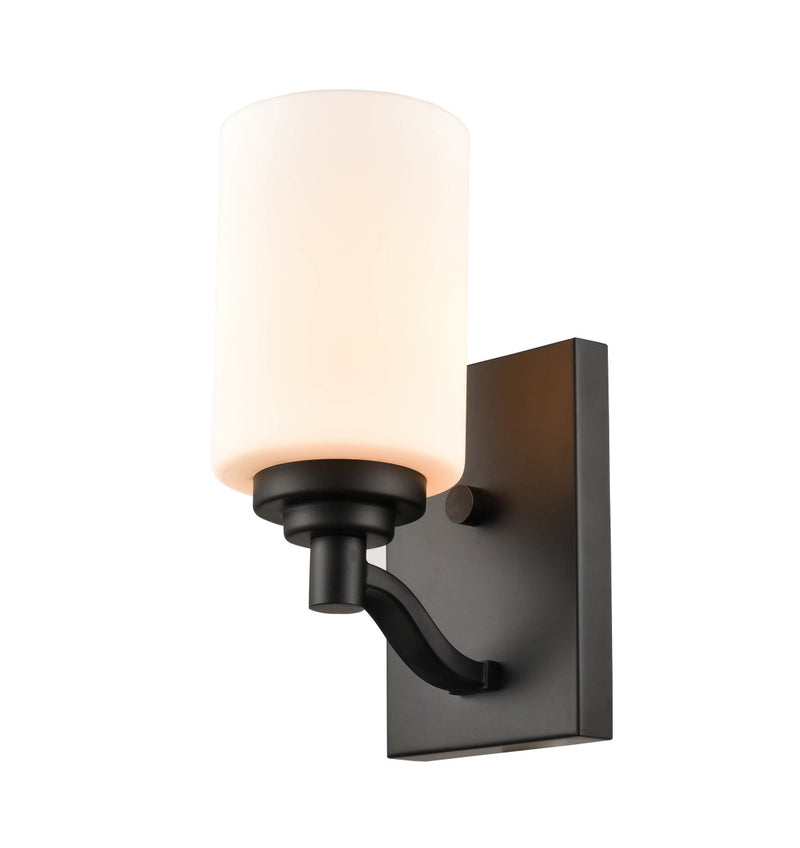 Millennium 3181-MB Durham One Light Wall Sconce, Matte Black Alternate Image 2.jpg