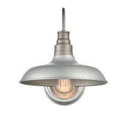 Millennium 2901-GA One Light Outdoor Wall Bracket, Galvanized Alternate Image.jpg