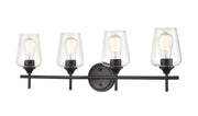 Millennium 9704-MB Ashford Four Light Vanity, Matte Black Alternate Image.jpg