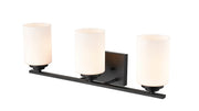 Millennium 3183-MB Durham Three Light Vanity, Matte Black Alternate Image 3.jpg