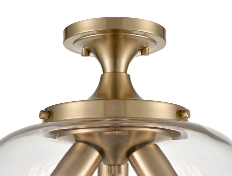 Millennium 9713-MG Ashford Three Light Semi-Flush Mount, Modern Gold Alternate Image.jpg