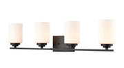 Millennium 3184-MB Durham Four Light Vanity, Matte Black Alternate Image 2.jpg