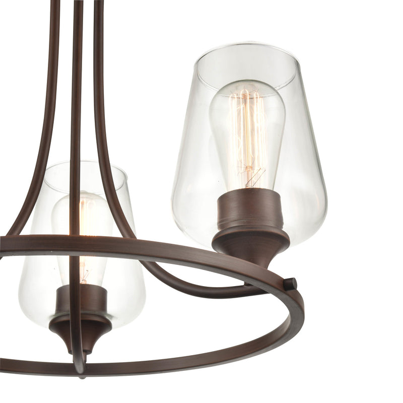 Millennium 9723-RBZ Ashford Three Light Chandelier, Rubbed Bronze Alternate Image.jpg