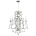 Crystorama 5016-OS-CL-S Ashton Six Light Chandelier Olde Silver Alternate Image.jpg