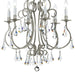 Crystorama 5016-OS-CL-S Ashton Six Light Chandelier Olde Silver Alternate Image 2.jpg