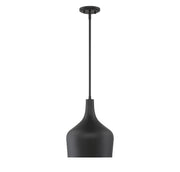 Shoppers Lighting SH70020MBK Valentina One Light Pendant, Matte Black Alternate Image 2.jpg