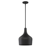 Shoppers Lighting SH70020MBK Valentina One Light Pendant, Matte Black Alternate Image 4.jpg
