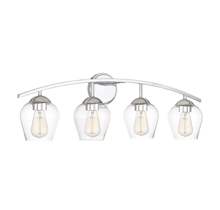 Shoppers Lighting SH80033CH Hope Four Light Bathroom Vanity Light, Chrome Alternate Image 2.jpg