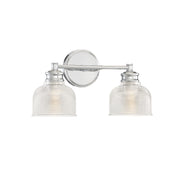 Shoppers Lighting SH80034CH Sarah Two Light Bathroom Vanity Light, Chrome Alternate Image 2.jpg