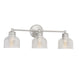 Shoppers Lighting SH80035BN Sarah Three Light Bathroom Vanity Light, Brushed Nickel Alternate Image 2.jpg