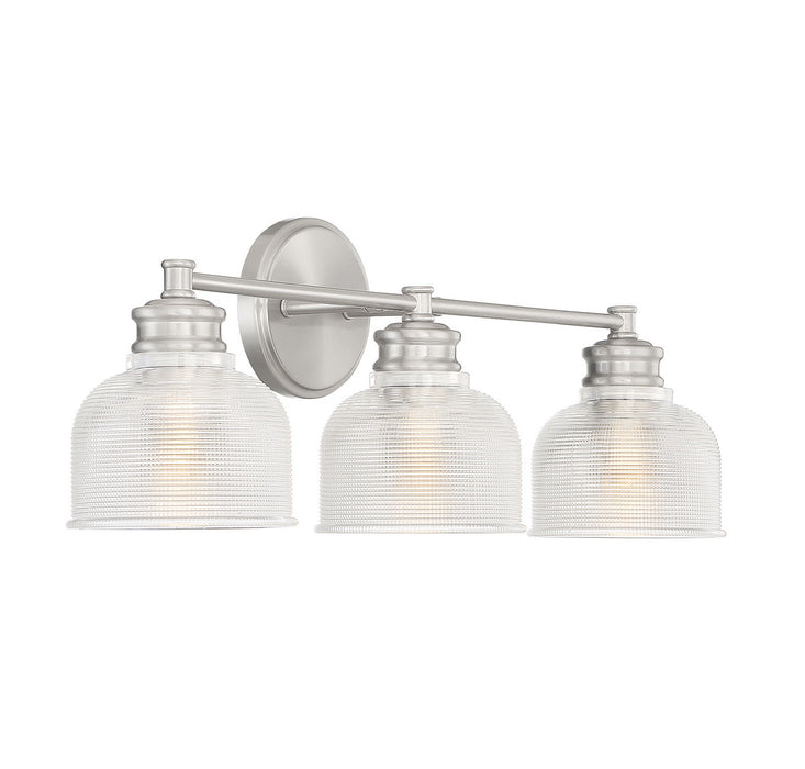 Shoppers Lighting SH80035BN Sarah Three Light Bathroom Vanity Light, Brushed Nickel Alternate Image 3.jpg