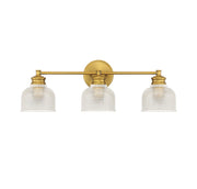 Shoppers Lighting SH80035NB Sarah Three Light Bathroom Vanity Light, Natural Brass Alternate Image.jpg