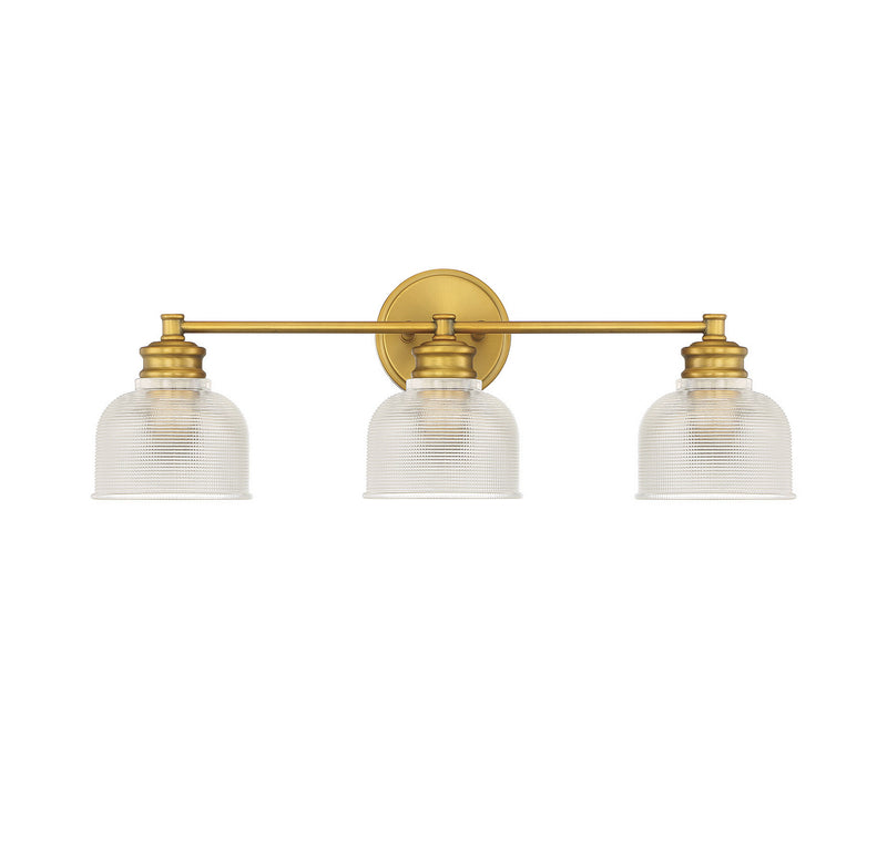 Shoppers Lighting SH80035NB Sarah Three Light Bathroom Vanity Light, Natural Brass Alternate Image.jpg