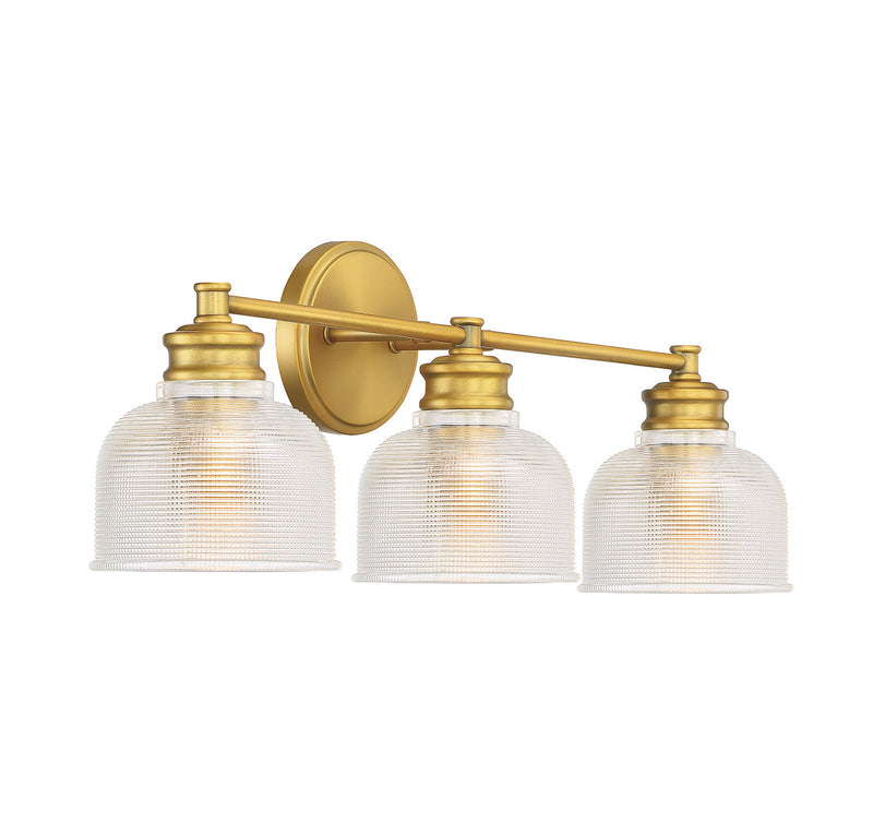 Shoppers Lighting SH80035NB Sarah Three Light Bathroom Vanity Light, Natural Brass Alternate Image 3.jpg