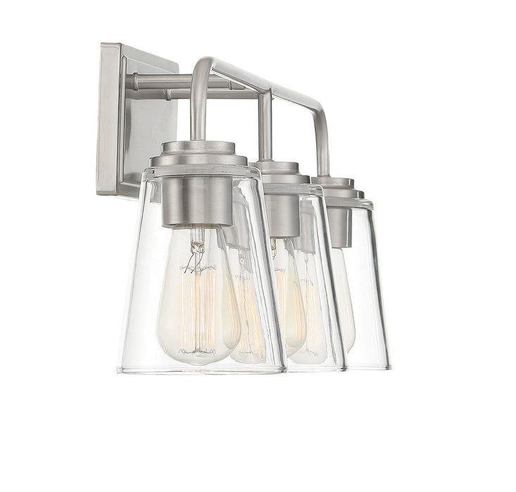 Shoppers Lighting SH80044BN Harper Three Light Bathroom Vanity Light, Brushed Nickel Alternate Image 4.jpg