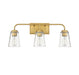 Shoppers Lighting SH80044NB Harper Three Light Bathroom Vanity Light, Natural Brass Alternate Image.jpg