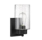 Shoppers Lighting SH90013MBK Brielle One Light Wall Sconce, Matte Black Alternate Image.jpg
