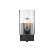 Shoppers Lighting SH90013MBK Brielle One Light Wall Sconce, Matte Black Alternate Image 2.jpg