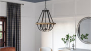 Quoizel BRL2816EK Bartlett Four Light Pendant, Earth Black Alternate Image.jpg
