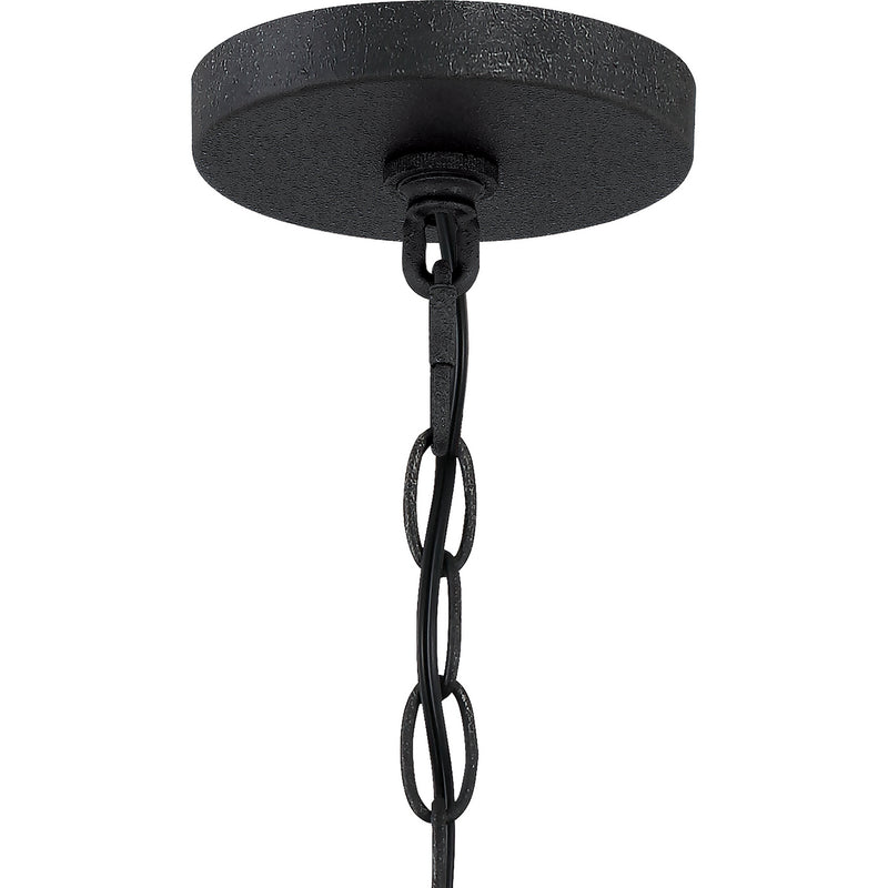Quoizel BRT2817GK Brockton Four Light Pendant, Grey Ash Alternate Image 6.jpg