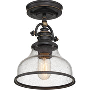 Quoizel GRTS1708PN Grant One Light Semi-Flush Mount, Palladian Bronze Alternate Image 3.jpg
