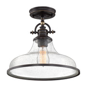 Quoizel GRTS1714PN Grant One Light Semi-Flush Mount, Palladian Bronze Alternate Image 2.jpg