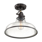 Quoizel GRTS1714PN Grant One Light Semi-Flush Mount, Palladian Bronze Alternate Image 3.jpg