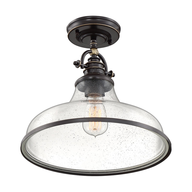 Quoizel GRTS1714PN Grant One Light Semi-Flush Mount, Palladian Bronze Alternate Image 3.jpg