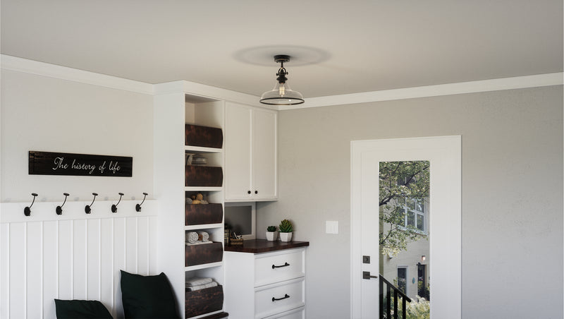 Quoizel GRTS1714PN Grant One Light Semi-Flush Mount, Palladian Bronze Alternate Image 4.jpg
