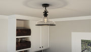 Quoizel GRTS1714PN Grant One Light Semi-Flush Mount, Palladian Bronze Alternate Image.jpg