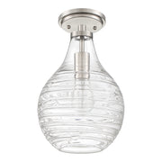 Quoizel QSF4019BN Genie One Light Semi-Flush Mount, Brushed Nickel Alternate Image.jpg