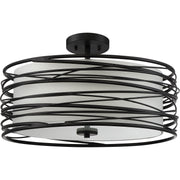 Quoizel SPL1720K Spiral Three Light Semi-Flush Mount, Mystic Black Alternate Image.jpg