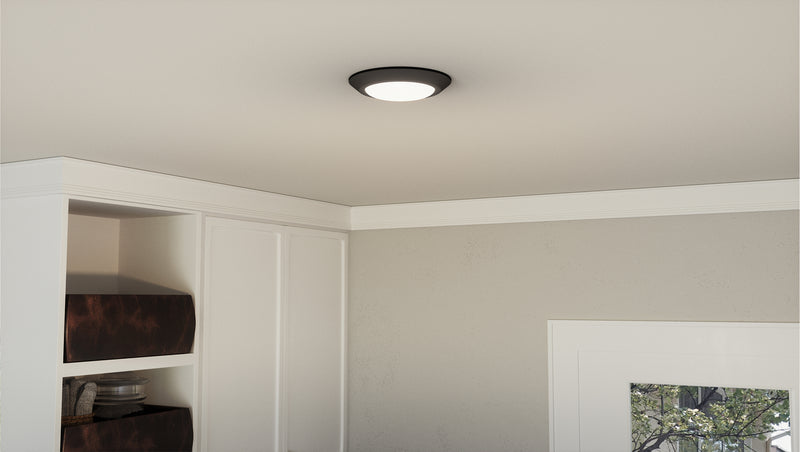 Quoizel VRG1608EK Verge LED Flush Mount, Earth Black Alternate Image 4.jpg