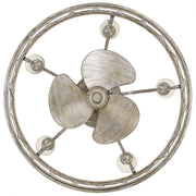 Quoizel RDY3122CS Dury Five Light Fandelier, Century Silver Leaf Alternate Image 3.jpg
