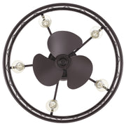 Quoizel RDY3122PN Dury Five Light Fandelier, Palladian Bronze Alternate Image 3.jpg