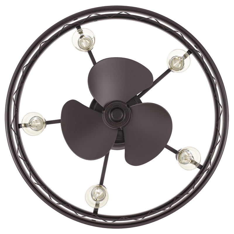 Quoizel RDY3122PN Dury Five Light Fandelier, Palladian Bronze Alternate Image 3.jpg