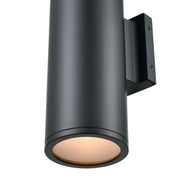 Millennium 8002-MB Vegas Two Light Outdoor Wall Sconce, Matte Black Alternate Image.jpg