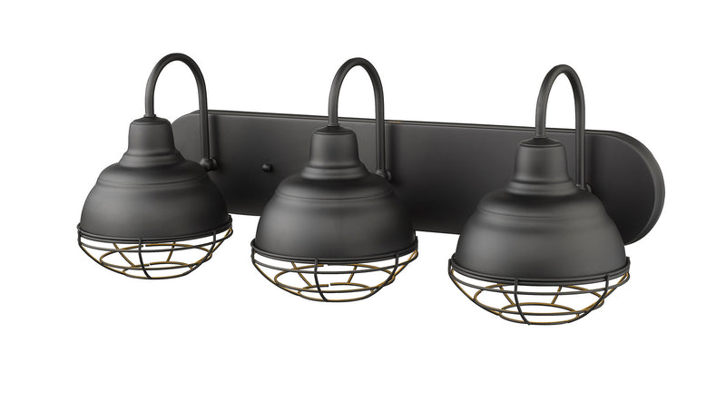 Millennium 5423-MB Neo-Industrial Three Light Vanity, Matte Black Alternate Image.jpg