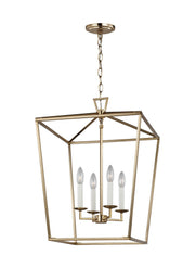 Visual Comfort Studio 5392604EN-848 Dianna Four Light Lantern, Satin Brass Alternate Image.jpg