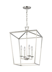Visual Comfort Studio 5392604EN-962 Dianna Four Light Lantern, Brushed Nickel Alternate Image.jpg