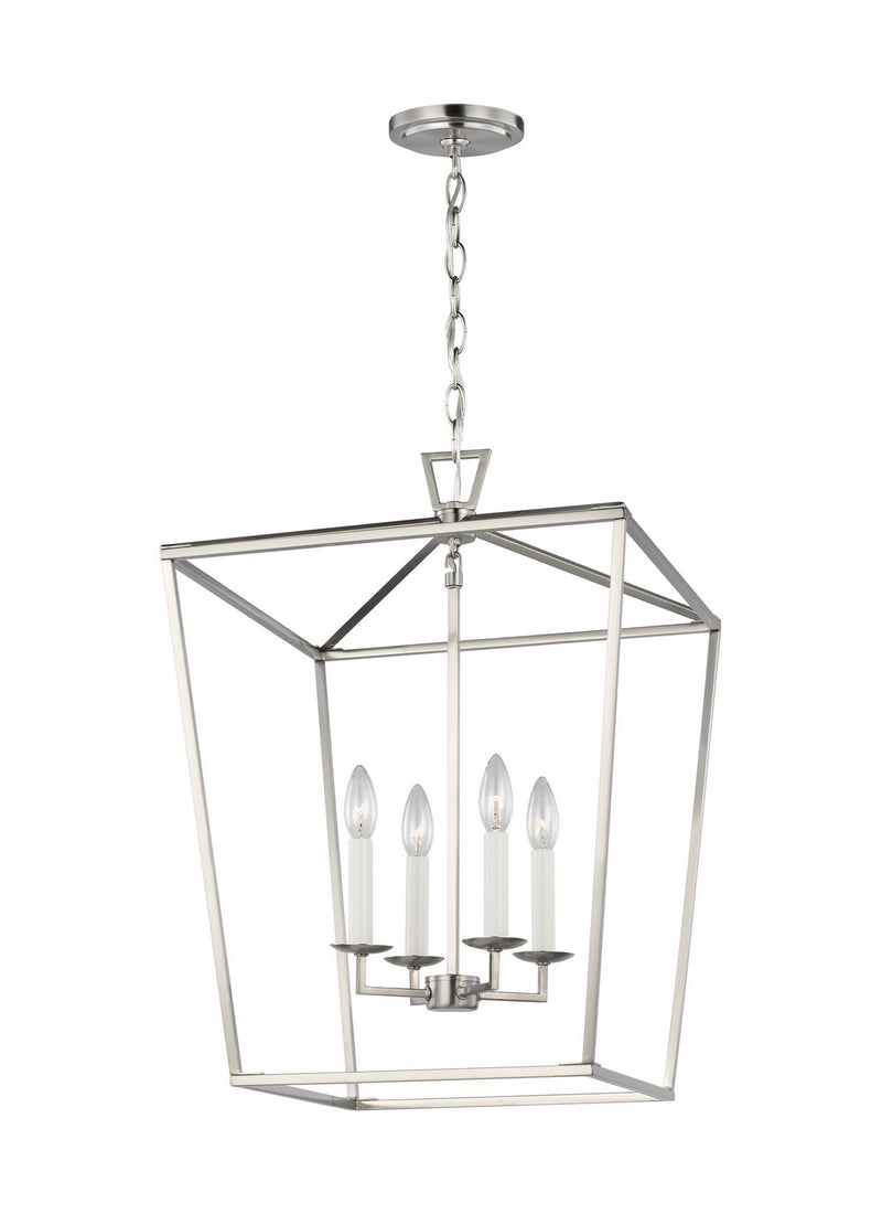 Visual Comfort Studio 5392604EN-962 Dianna Four Light Lantern, Brushed Nickel Alternate Image.jpg