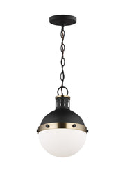 Visual Comfort Studio 6177101-112 Hanks One Light Mini Pendant, Midnight Black Alternate Image.jpg