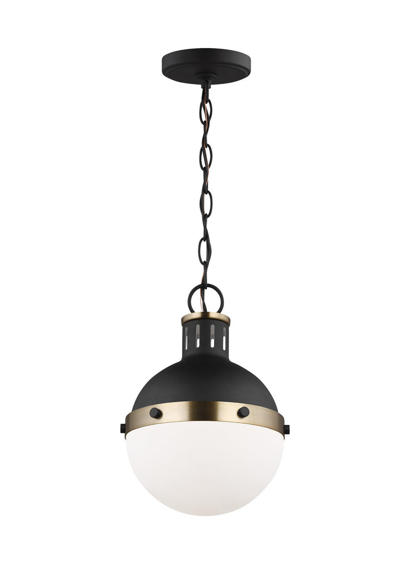 Visual Comfort Studio 6177101-112 Hanks One Light Mini Pendant, Midnight Black Alternate Image.jpg