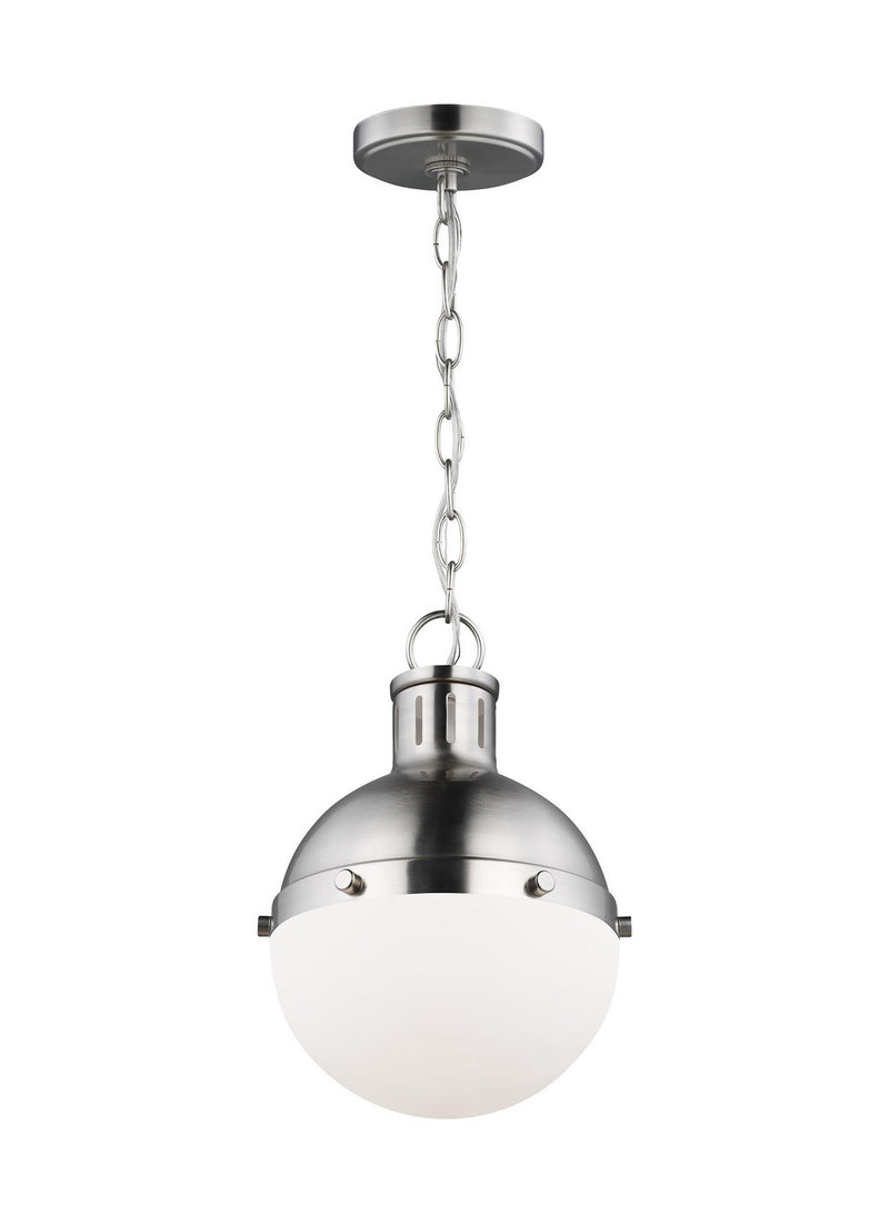 Visual Comfort Studio 6177101-962 Hanks One Light Mini Pendant, Brushed Nickel Alternate Image.jpg
