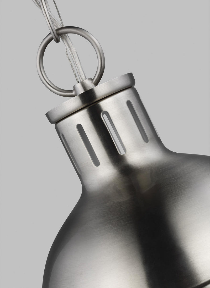Visual Comfort Studio 6177101EN3-962 Hanks One Light Mini Pendant, Brushed Nickel Alternate Image 3.jpg