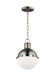 Visual Comfort Studio 6177101EN3-965 Hanks One Light Mini Pendant, Antique Brushed Nickel Alternate Image.jpg