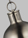 Visual Comfort Studio 6177101EN3-965 Hanks One Light Mini Pendant, Antique Brushed Nickel Alternate Image 2.jpg