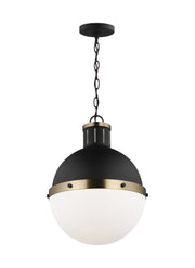 Visual Comfort Studio 6577101EN3-112 Hanks One Light Pendant, Midnight Black Alternate Image.jpg