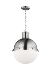 Visual Comfort Studio 6577101EN3-962 Hanks One Light Pendant, Brushed Nickel Alternate Image.jpg