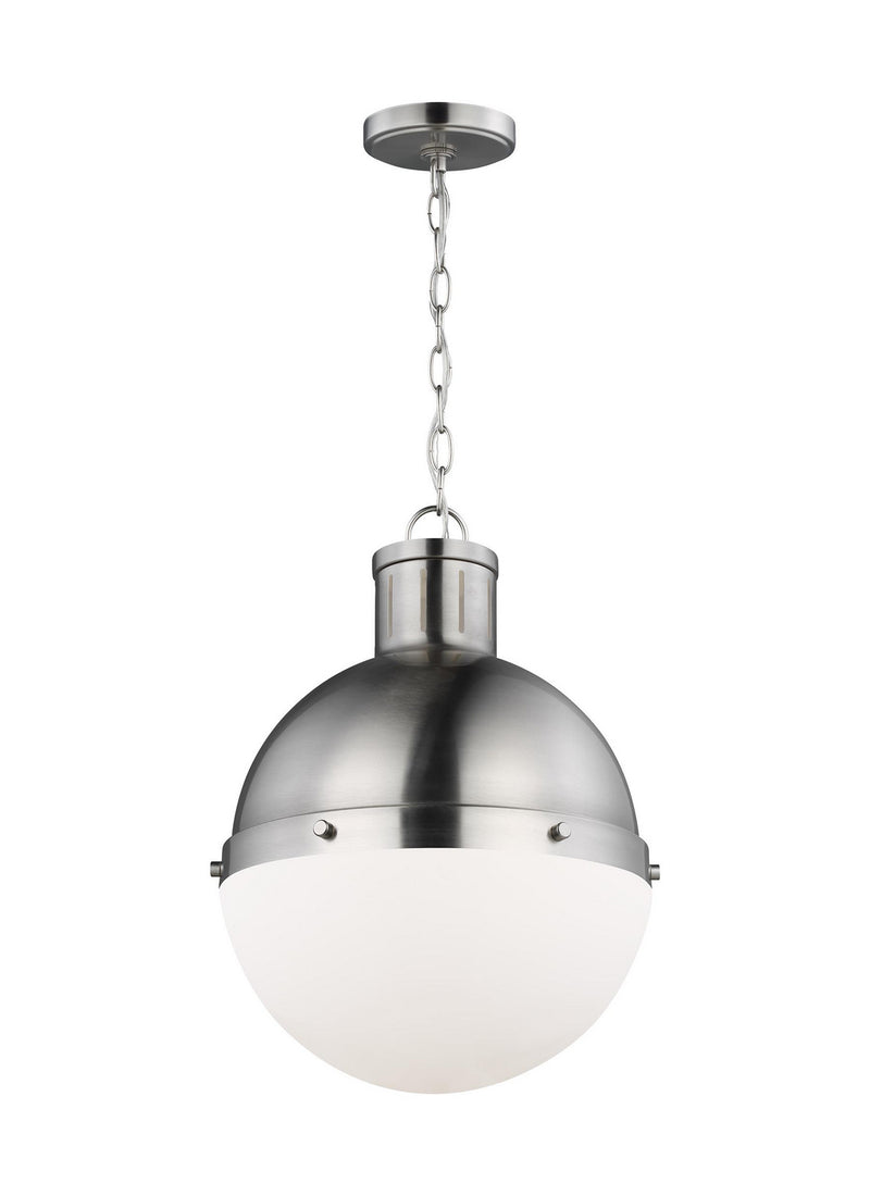 Visual Comfort Studio 6577101EN3-962 Hanks One Light Pendant, Brushed Nickel Alternate Image.jpg